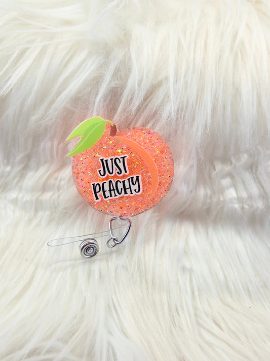 Just Peachy Badge Reel