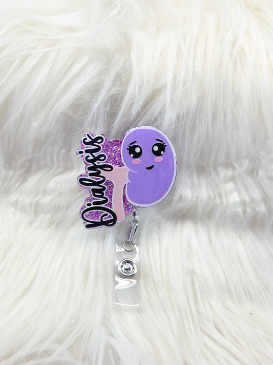 Dialysis Kidney Badge Reel