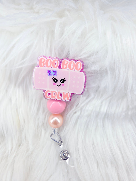 Boo Boo Crew Badge Reel