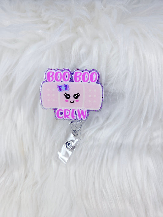 Boo Boo Crew Badge Reel