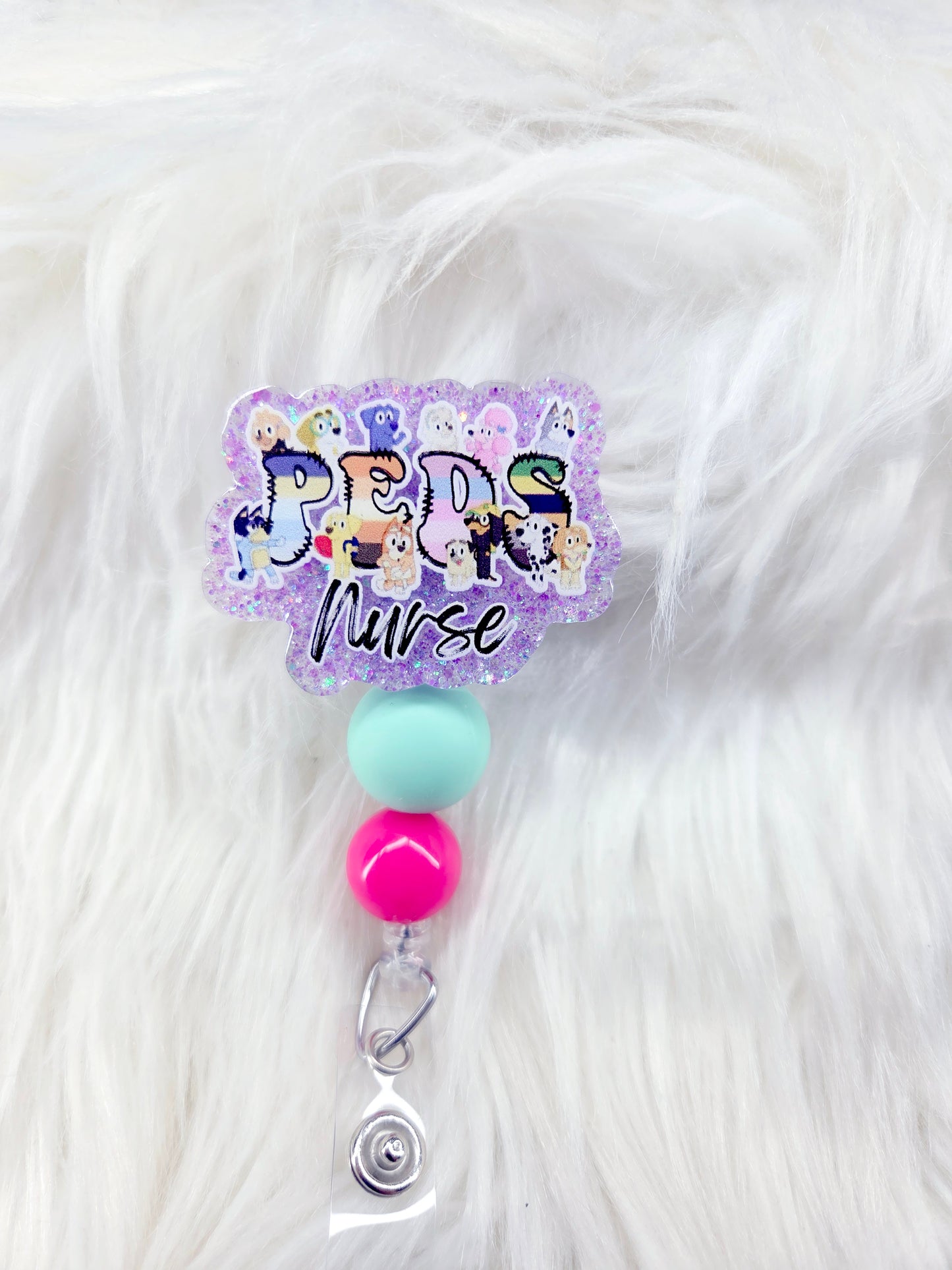 Peds Nurse (Pediatric) Badge Reel