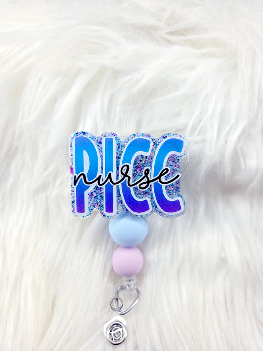 PICC Nurse Badge Reel