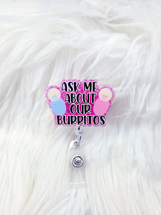 Ask me about our Burritos Badge Reel