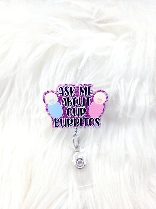 Ask me about our Burritos Badge Reel