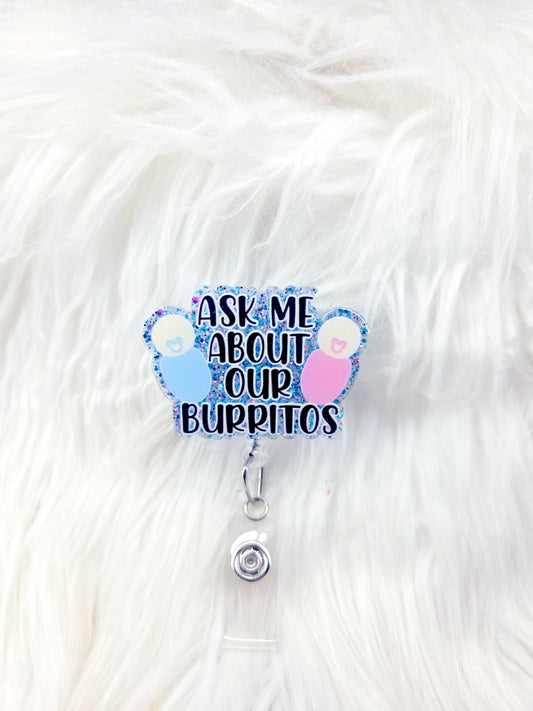 Ask me about our Burritos Badge Reel