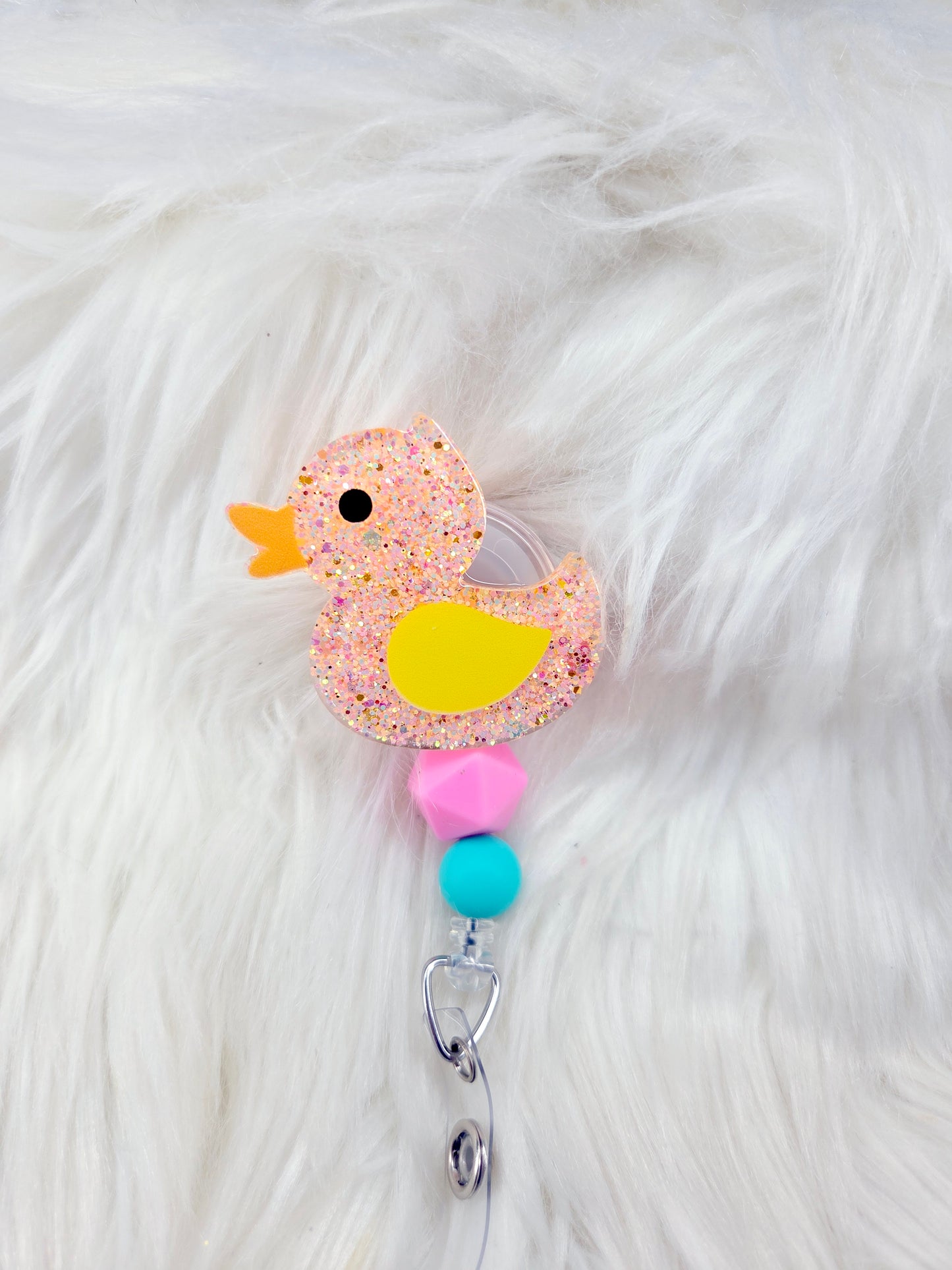 Rubber Ducky Badge Reel