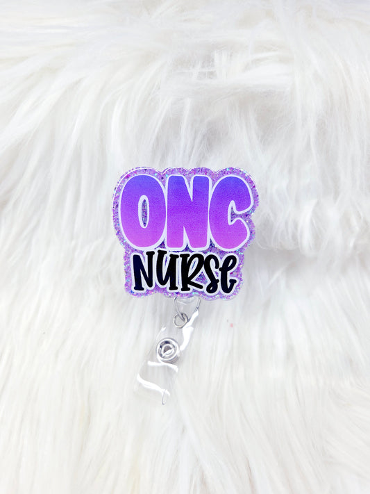 Oncology Nurse Badge Reel