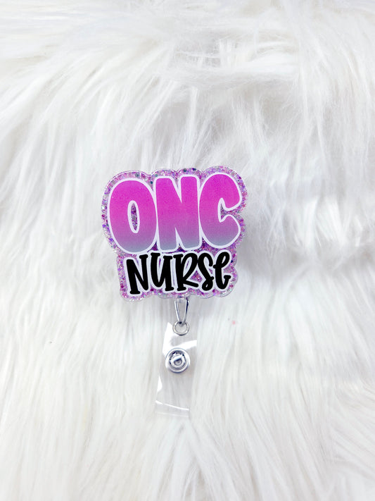 Oncology Nurse Badge Reel