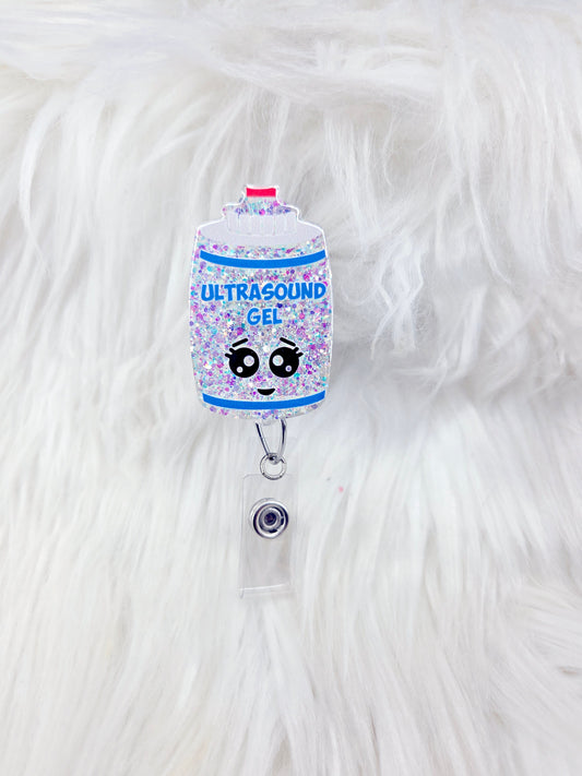 Ultrasound Gel Badge Reel