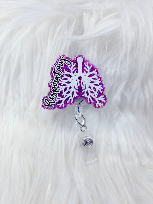 Respiratory Lungs Badge Reel