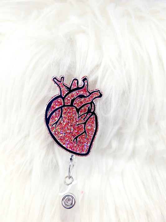 Anatomical Heart Badge Reel