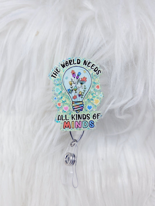 Autism Awareness Badge Reel