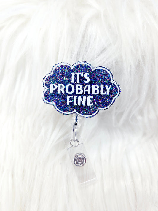 Black Cloud Badge Reel