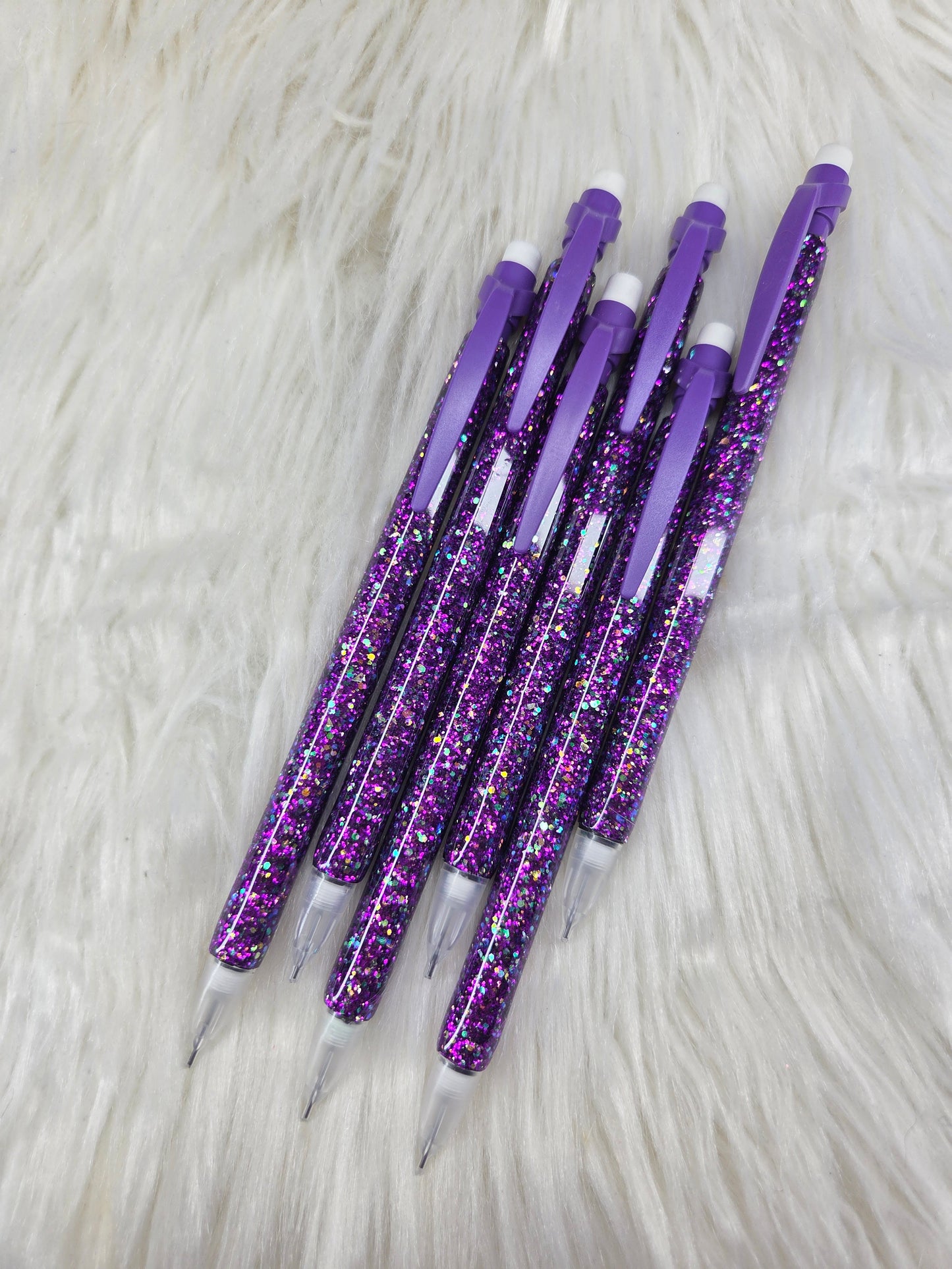 Grape Ape Glitter Mechanical Pencil