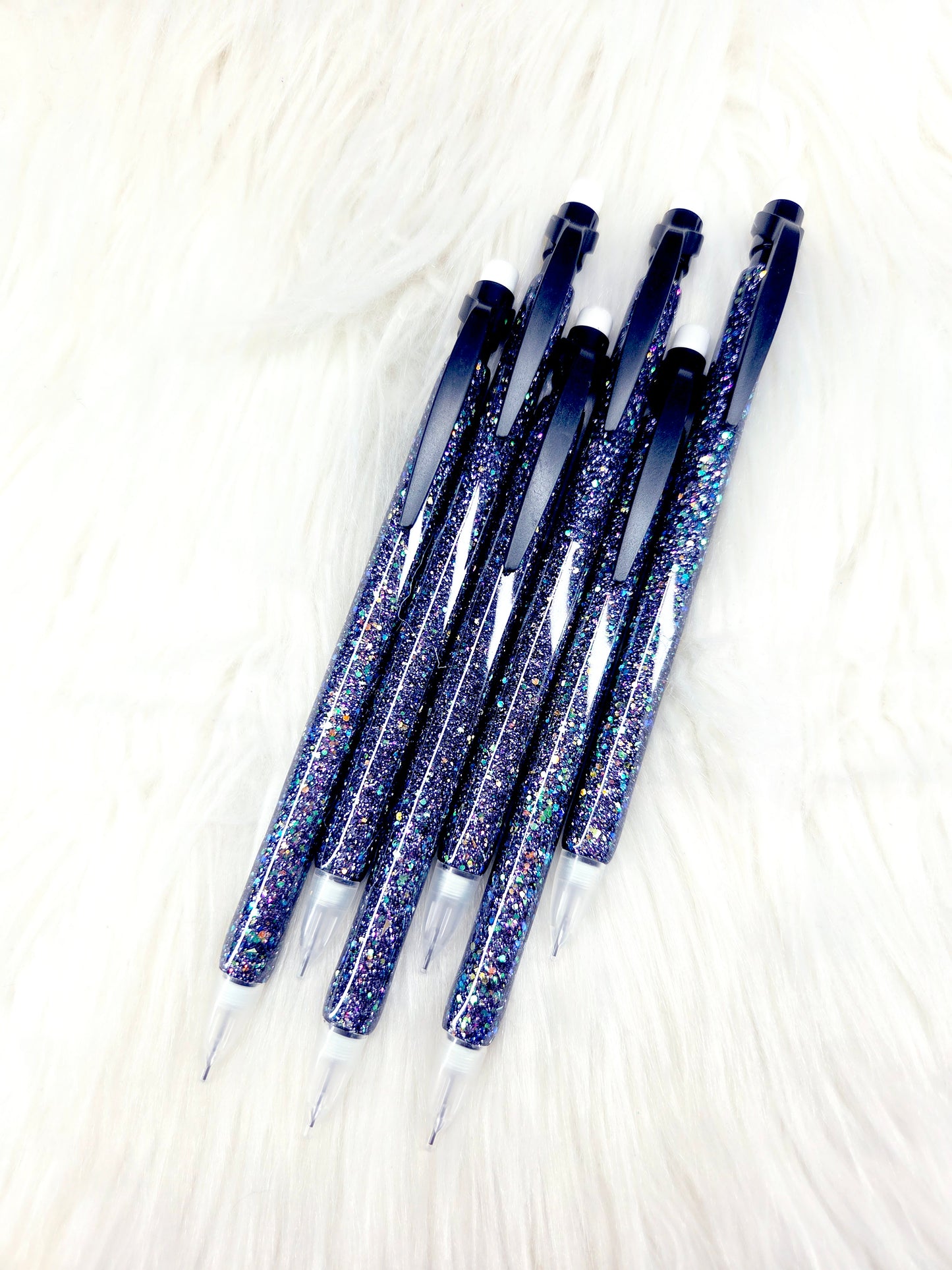 Midnight Magic Glitter Mechanical Pencil