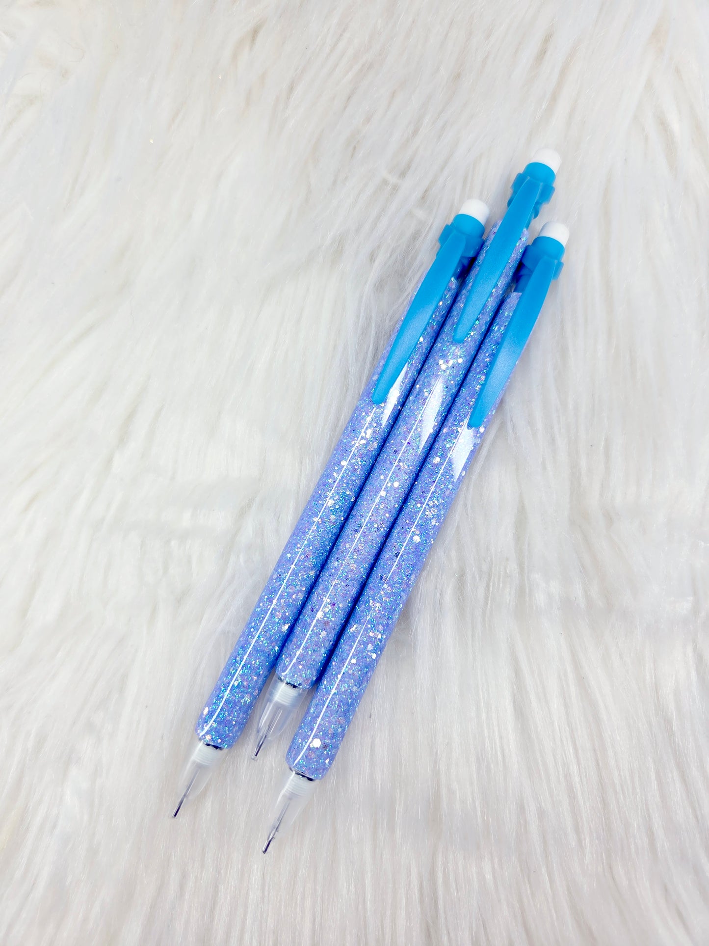 Recollections Blue Glitter Mechanical Pencil