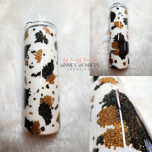 Cow Print 20oz Skinny Tumbler