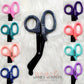 Premade Glittered Trauma Shears