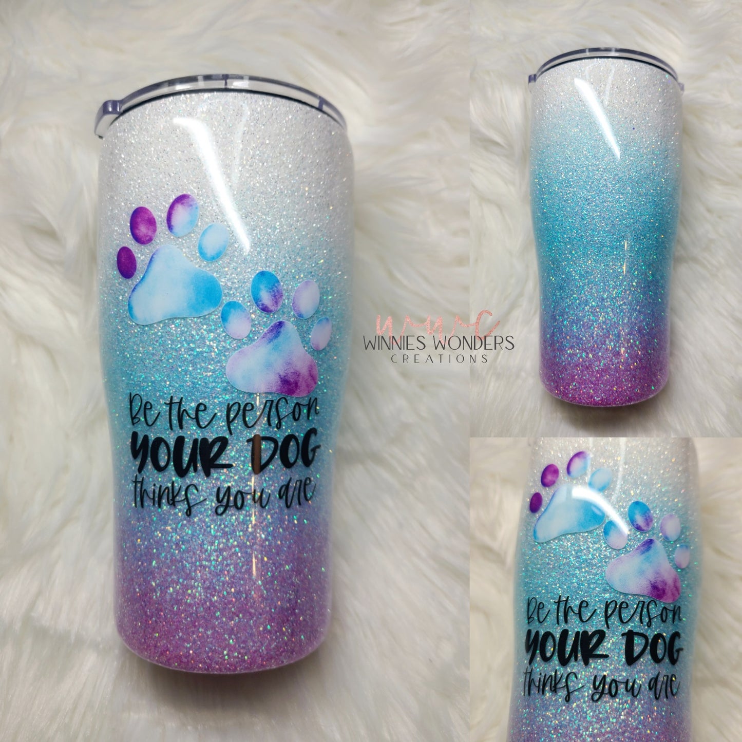 Be the person your dog 20oz Curve Duo Tumbler