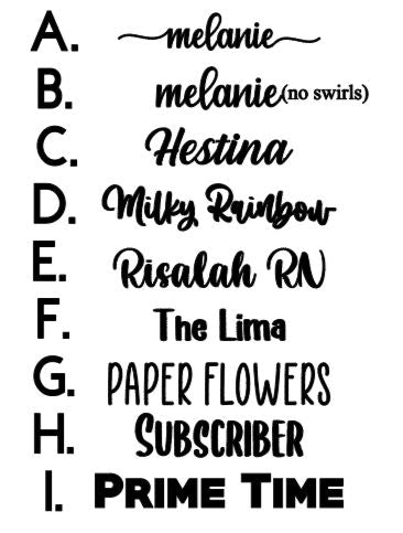 Glitter Pens with Clip