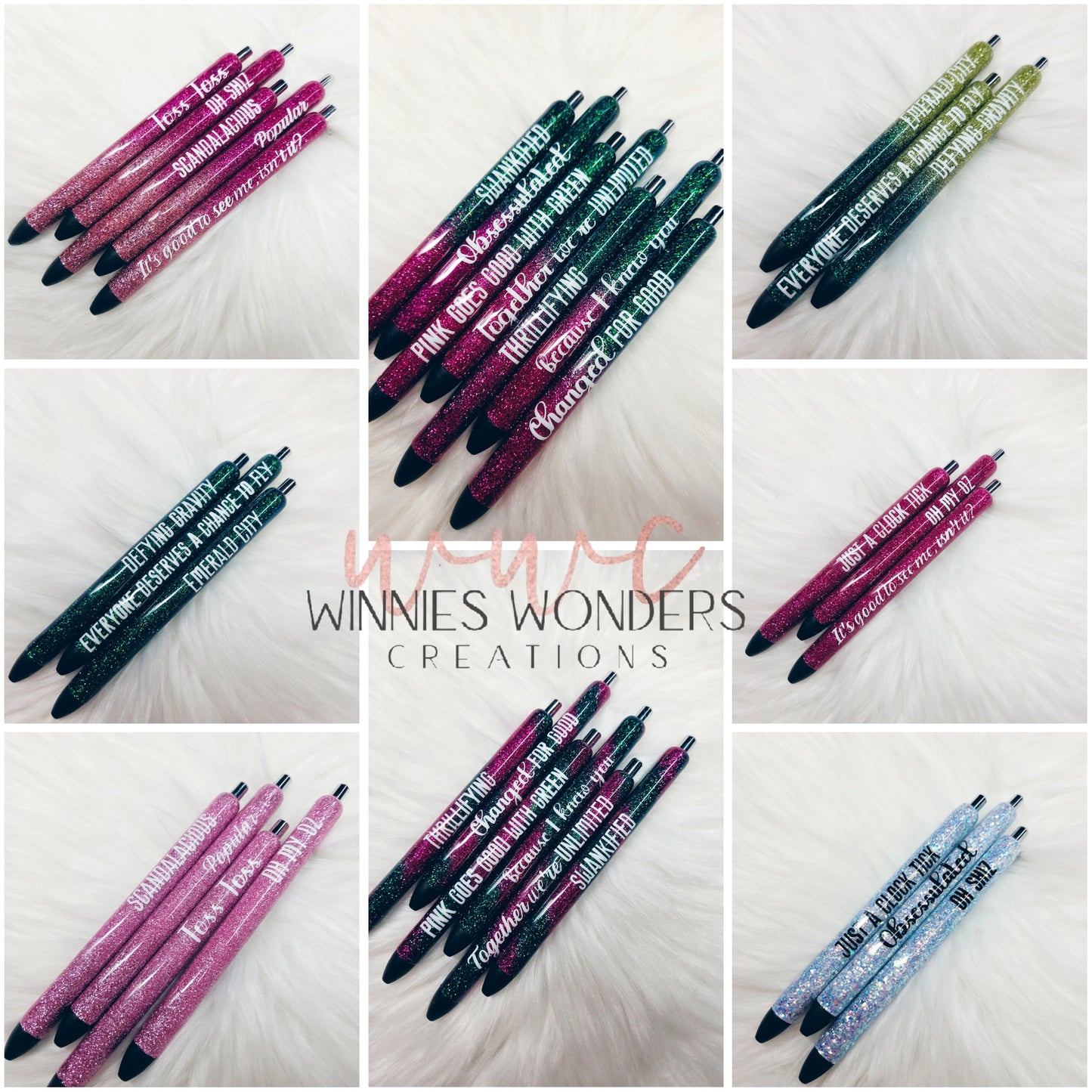 Wicked Themed Pens