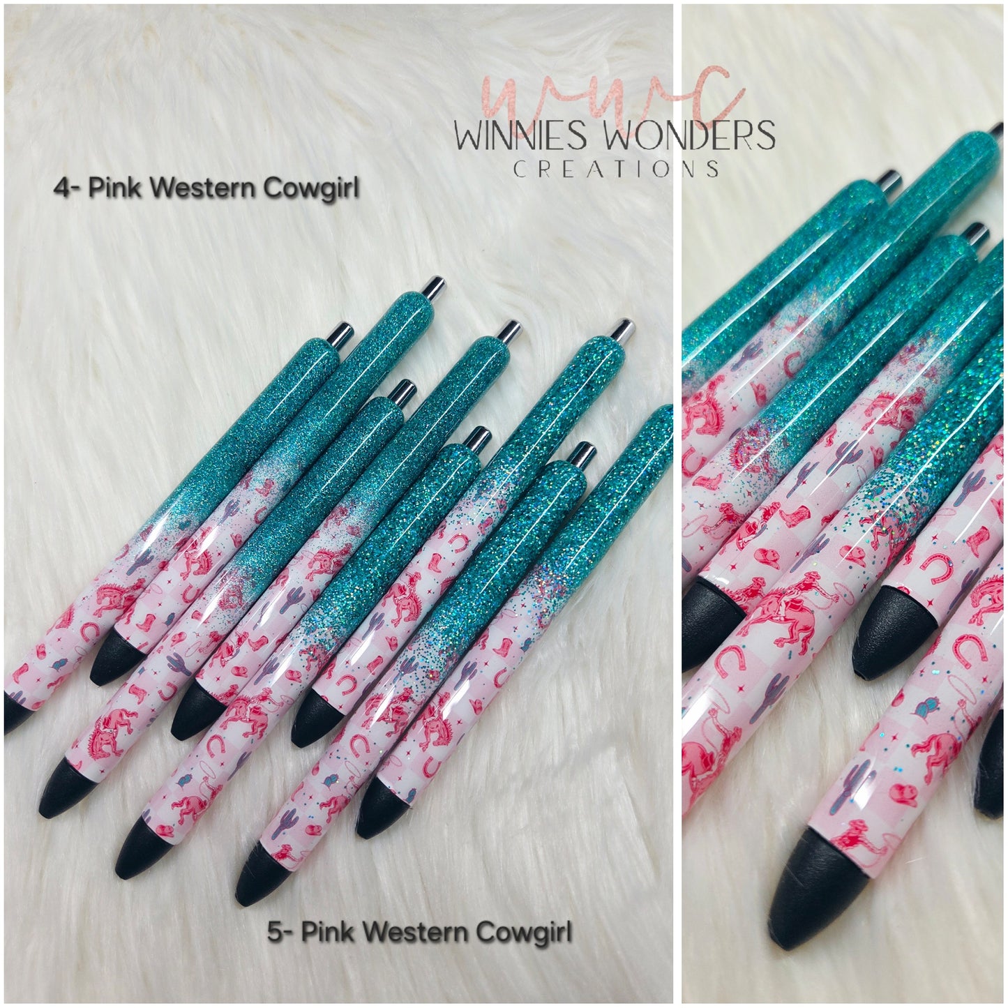Western Themed Pens
