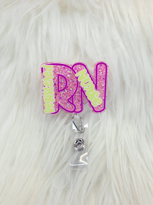 Registered Nurse Badge Reel