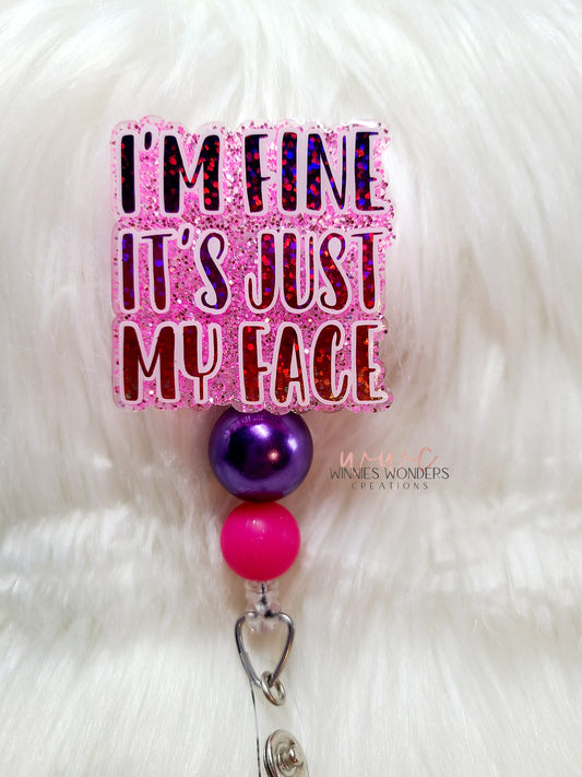 Just My Face Badge Reel