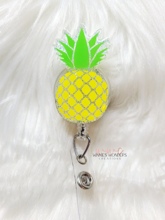 Pineapple Badge Reel