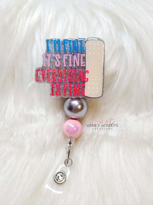 Everything is Fine Badge Reel