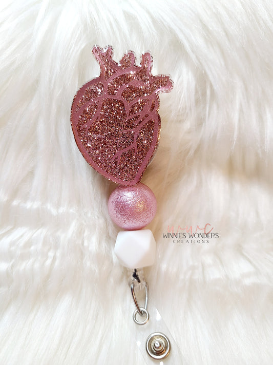 Anatomical Heart Badge Reel