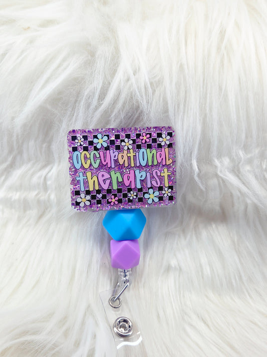 OT- Occupational Therapy Badge Reel