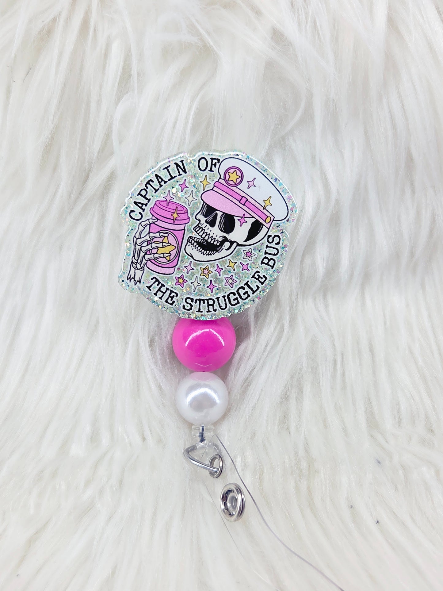 Captain of the Struggle Bus Badge Reel