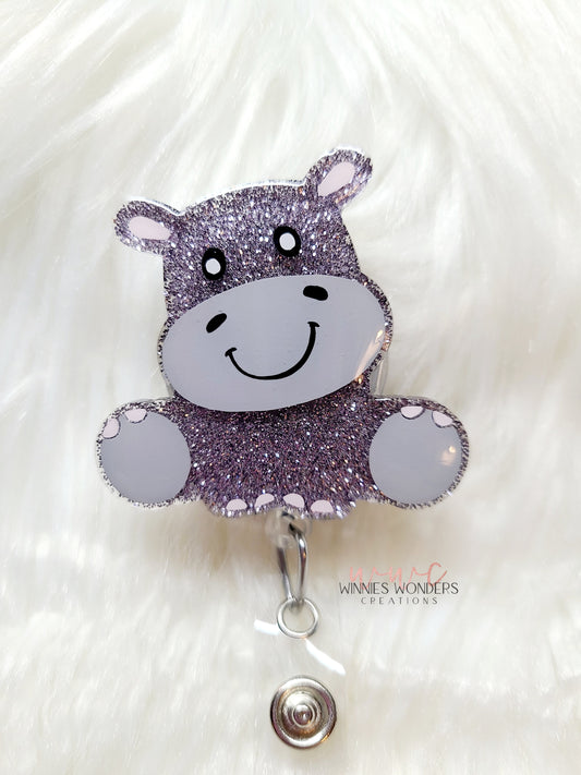 Hippo Badge Reel