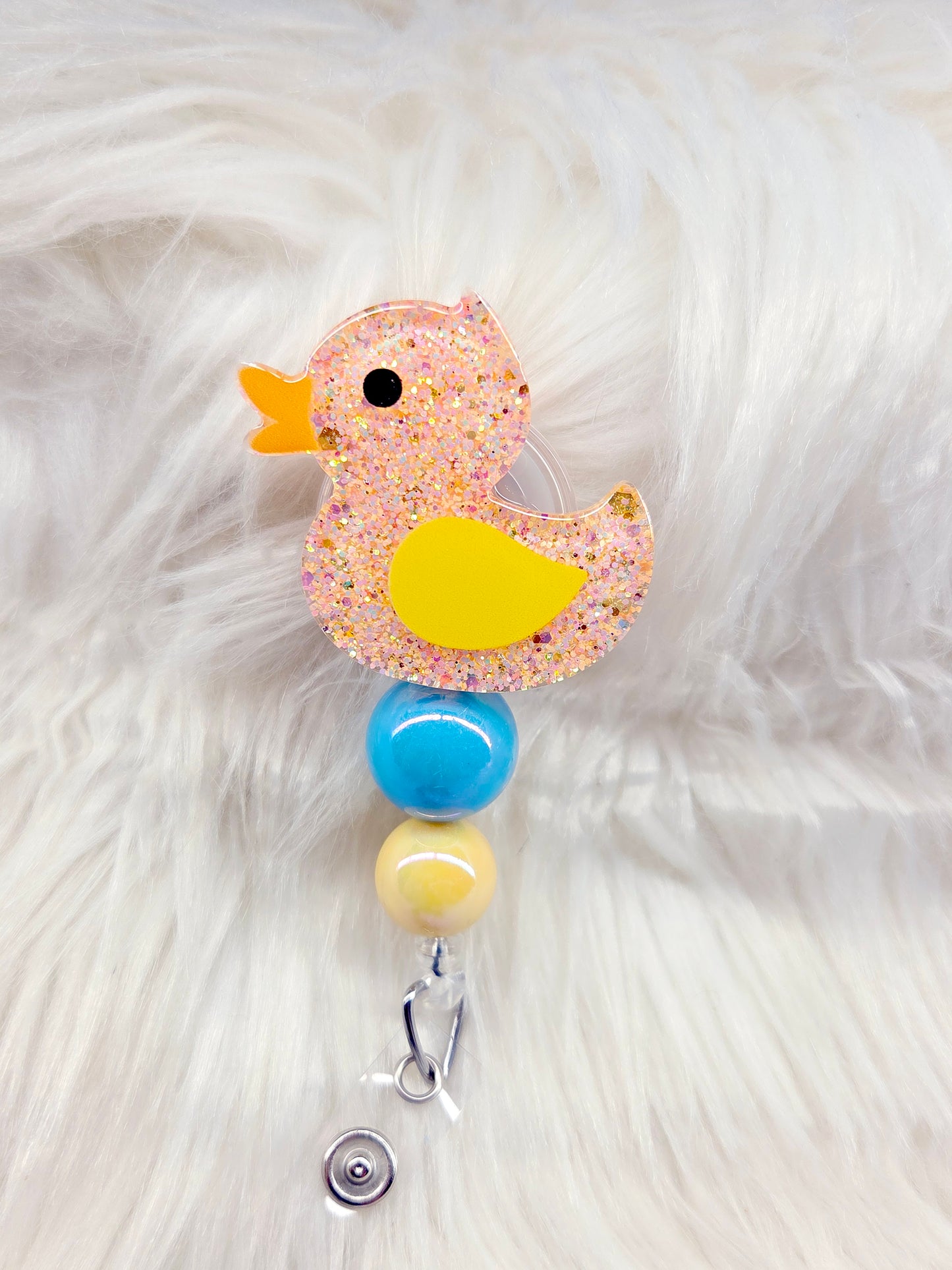 Rubber Ducky Badge Reel