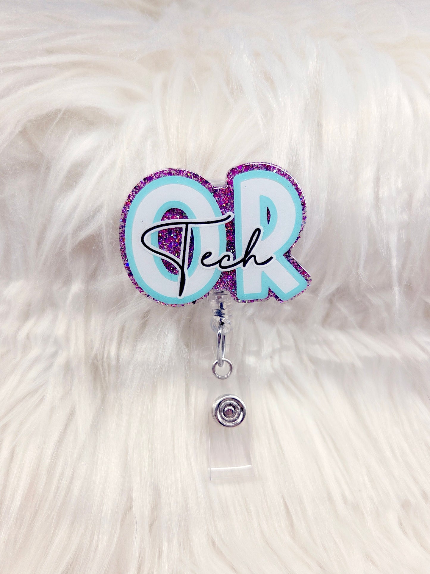 OR (Operating Room) Tech Badge Reel