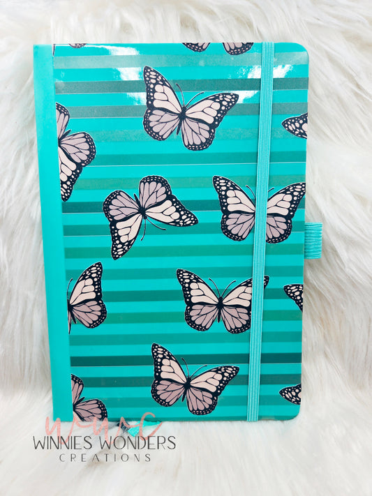 8.5 x 5.5 Notebook/Journal w/ Pen Holder