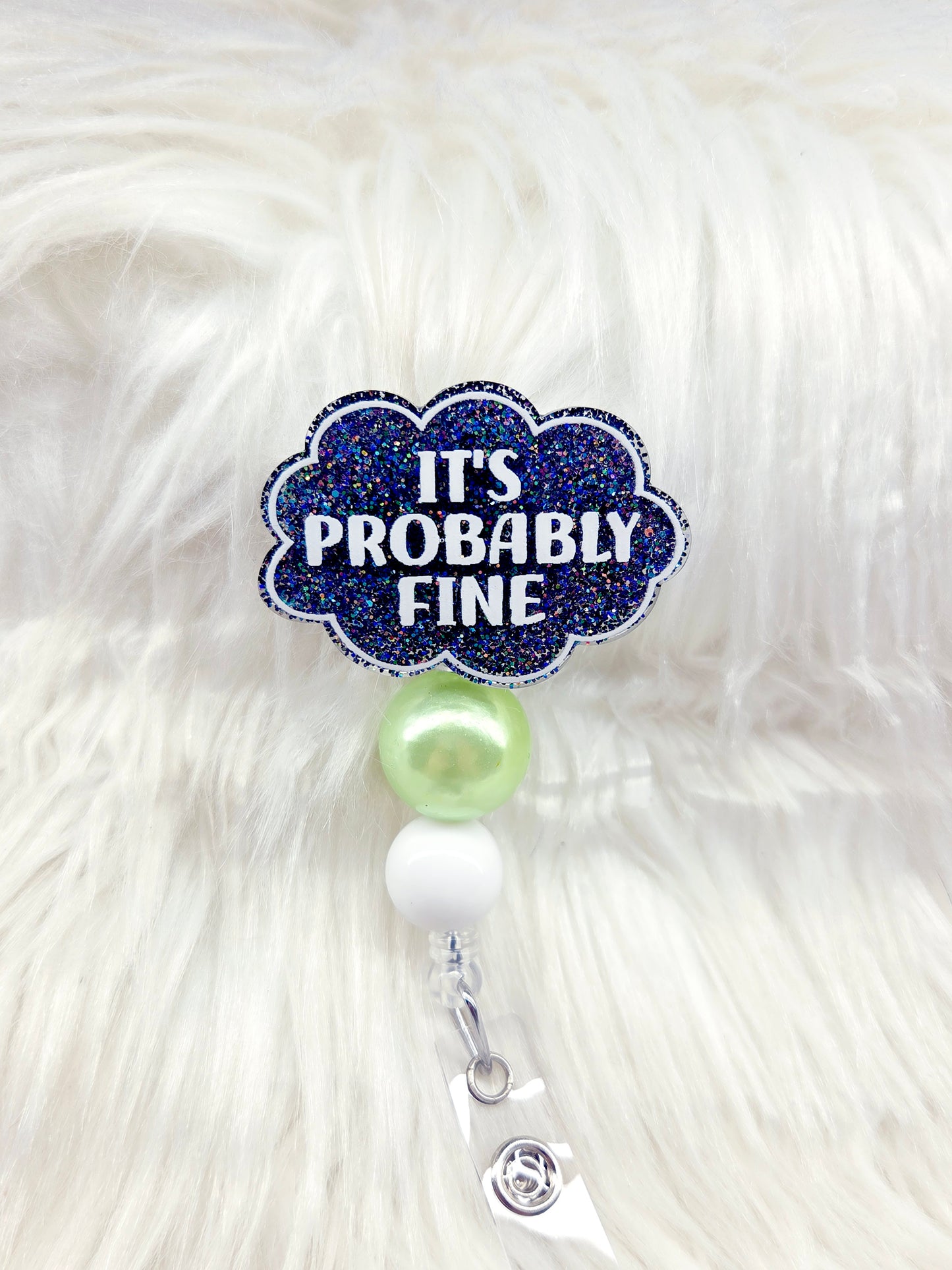Black Cloud Badge Reel