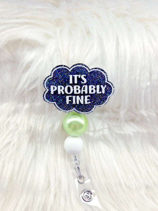Black Cloud Badge Reel