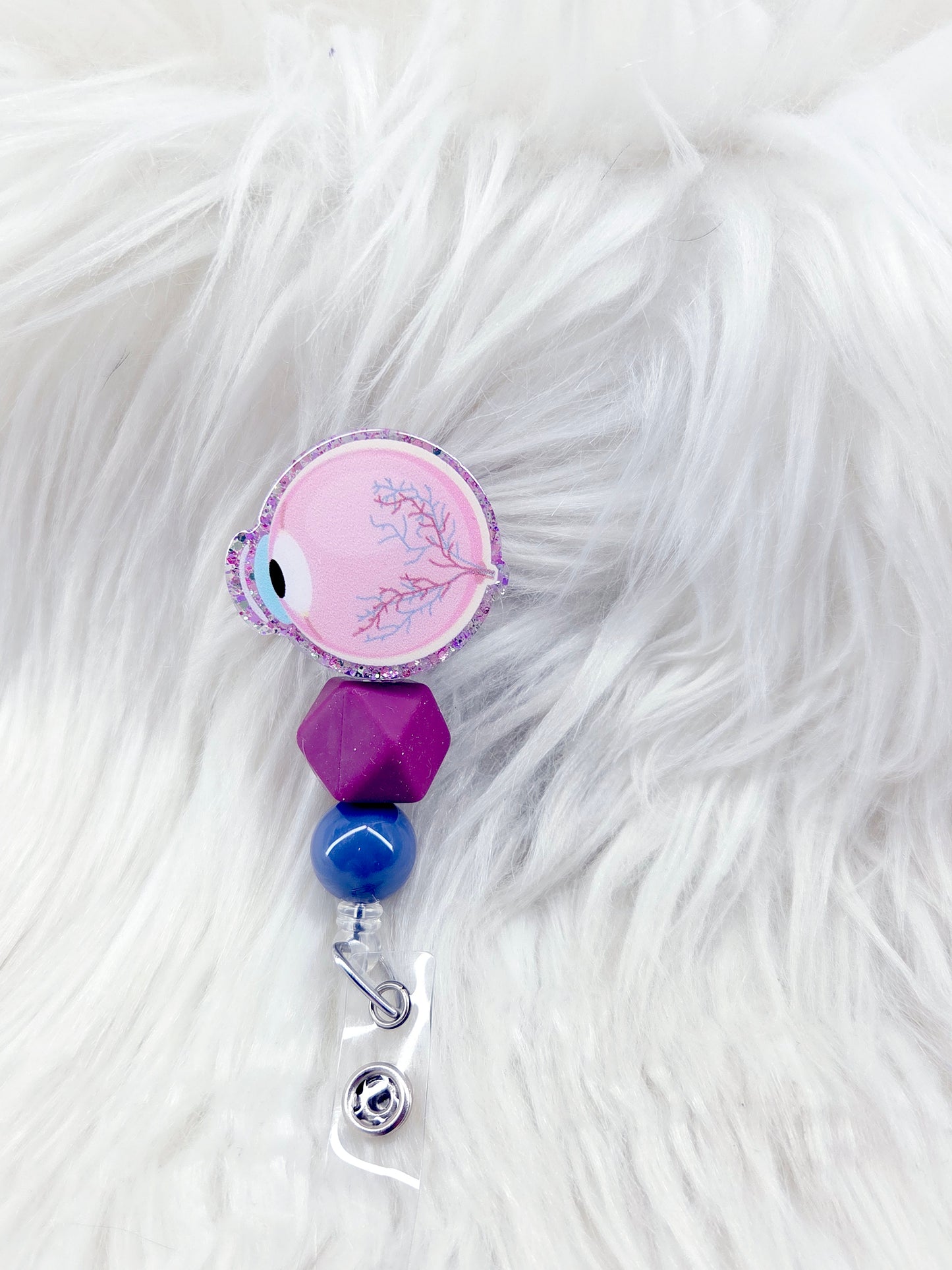 Anatomical Eye Badge Reel