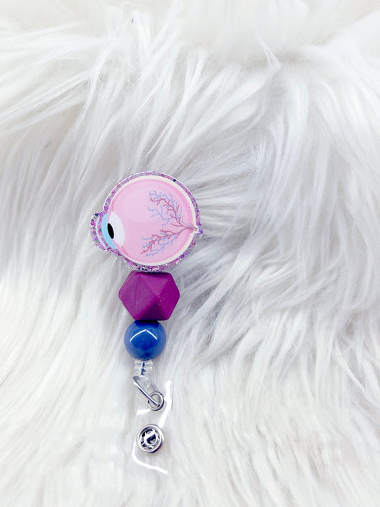 Anatomical Eye Badge Reel