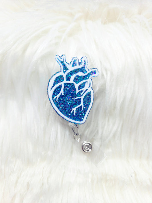 Anatomical Heart Badge Reel