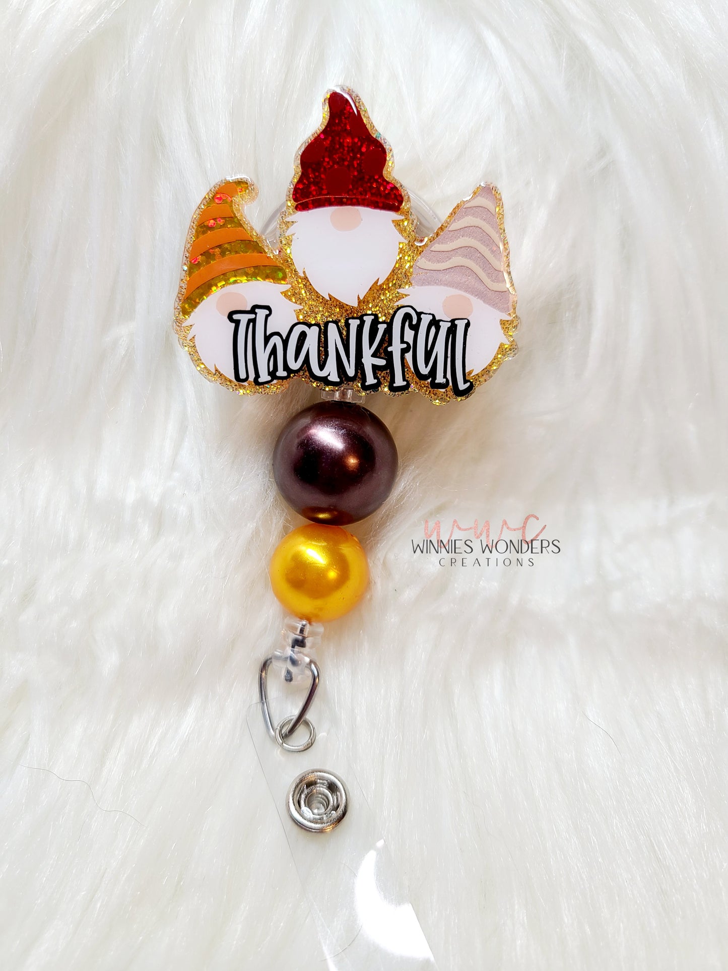 Thankful Gnomes Badge Reel