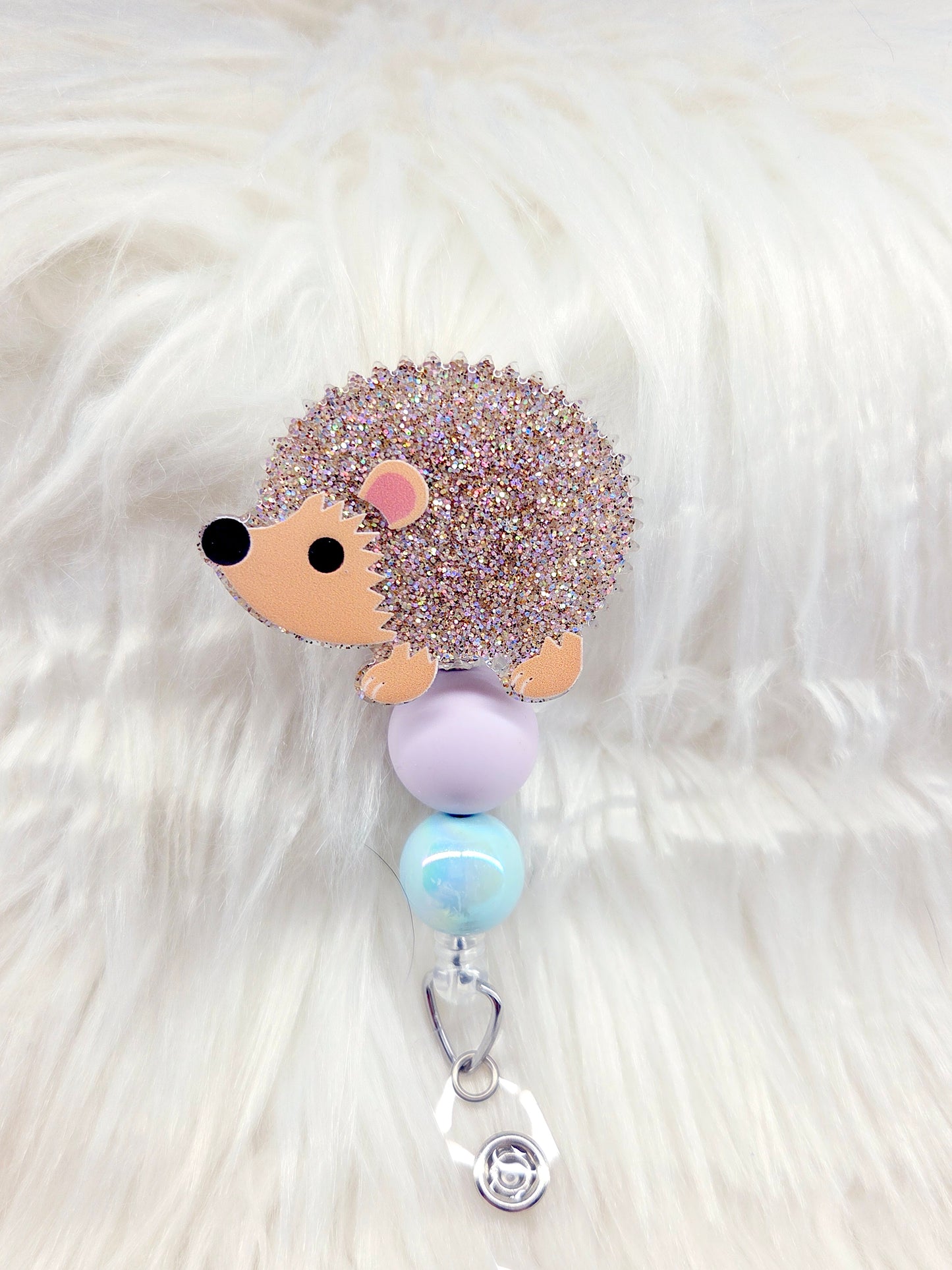 Hedgehog Badge Reel