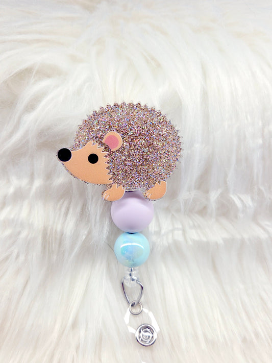 Hedgehog Badge Reel