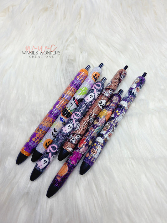 Halloween Glitter Pens