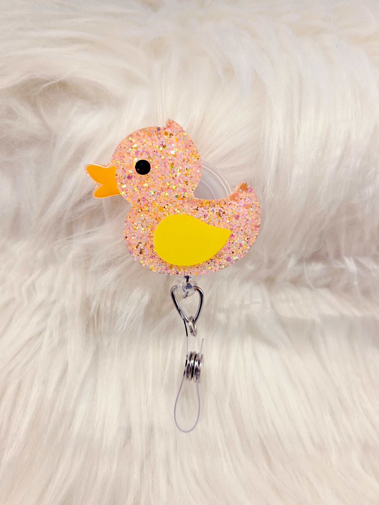 Rubber Ducky Badge Reel