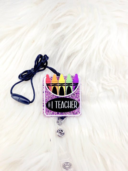 Crayon Box Lanyard
