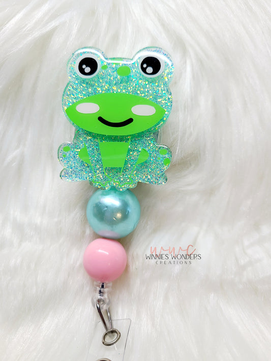 Frog Badge Reel
