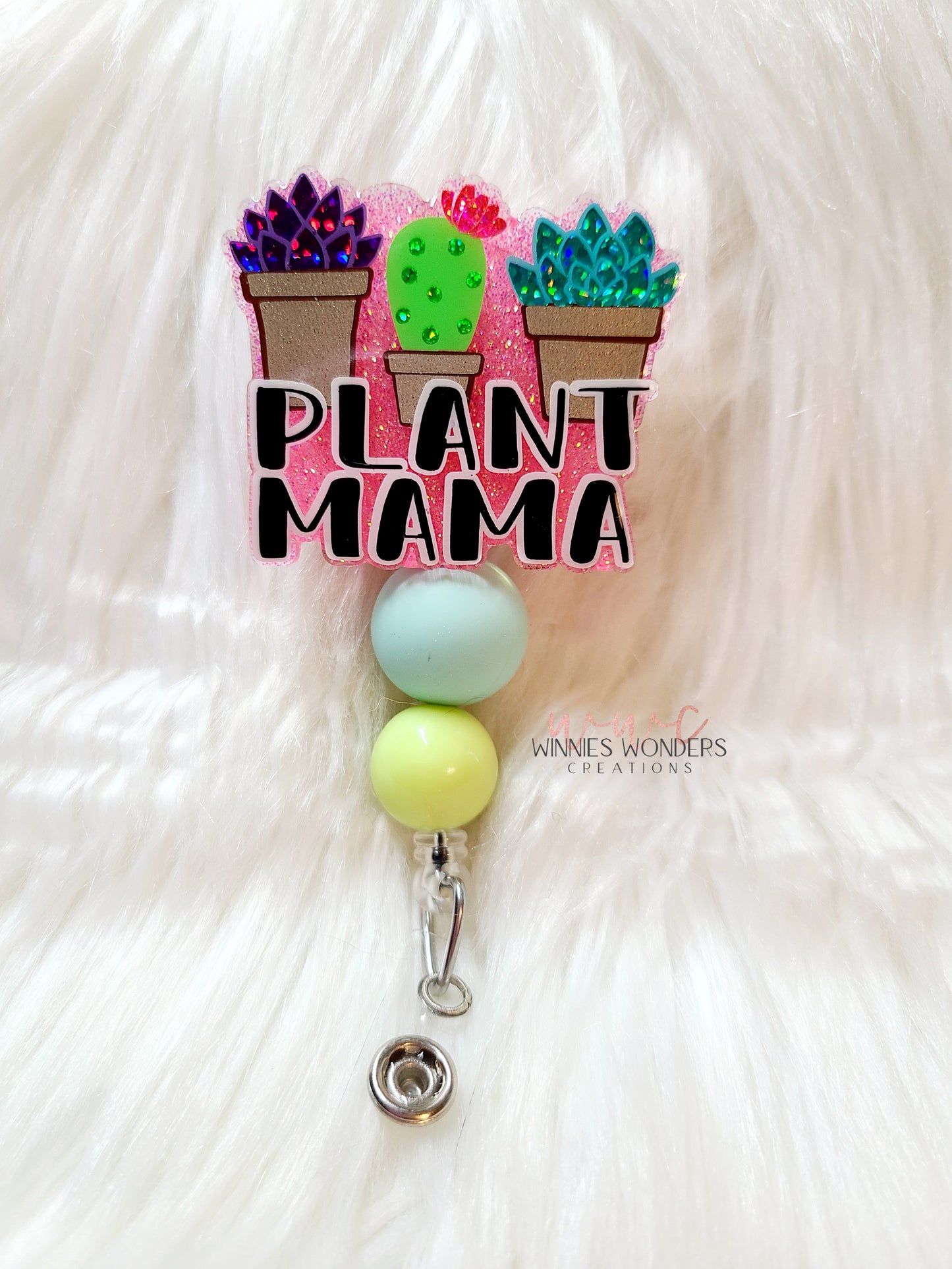 Plant Mama Badge Reel